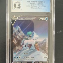 Ice Rider Calyrex V CGC 9.5