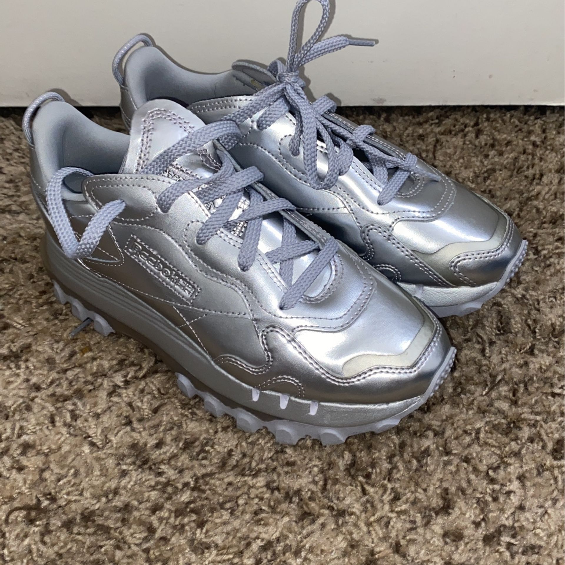 Reebok X Cardi B Classic Leather Womens Size