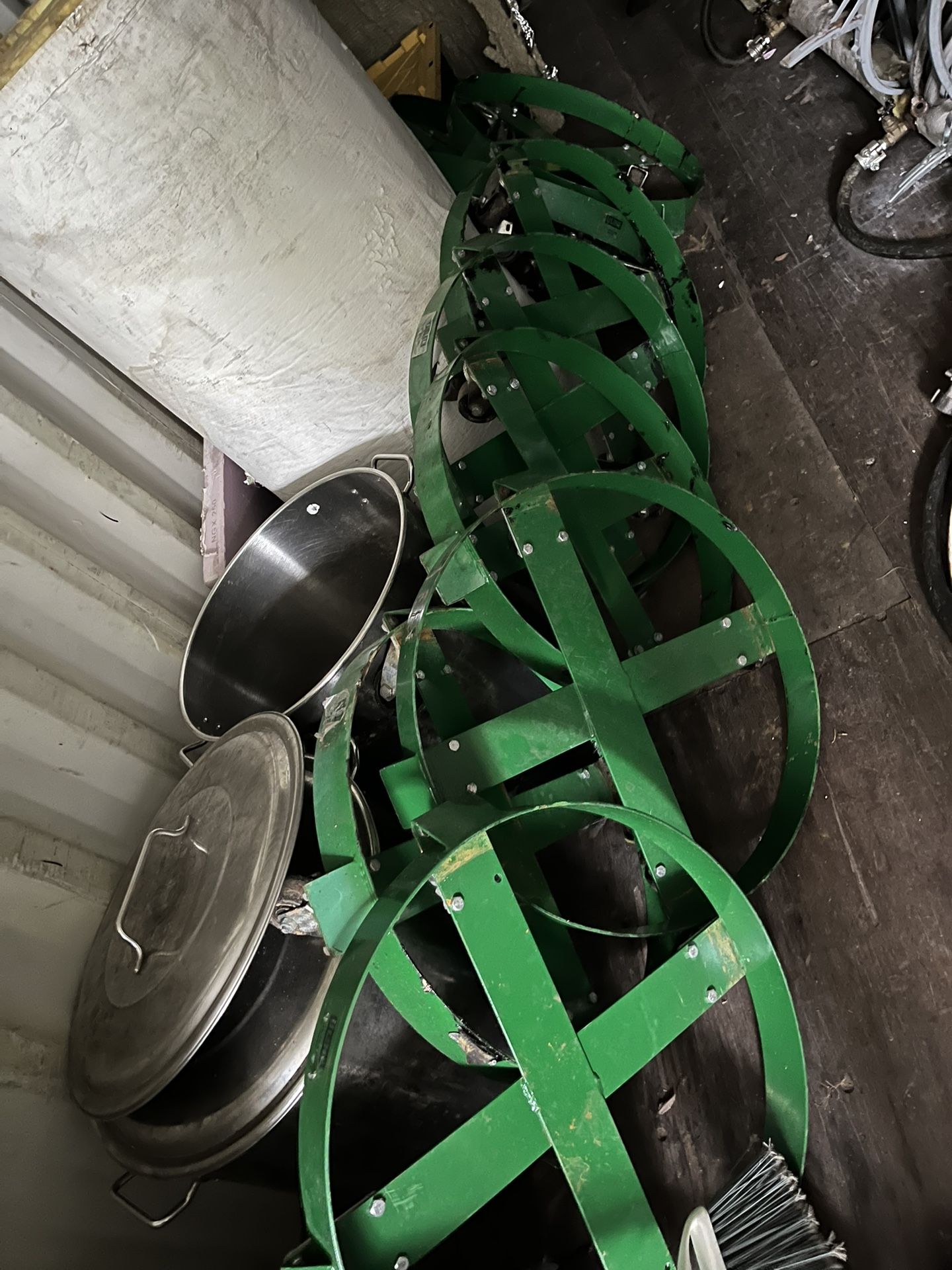 55 gallon heavy duty barrel dollies - $30 (Gresham)