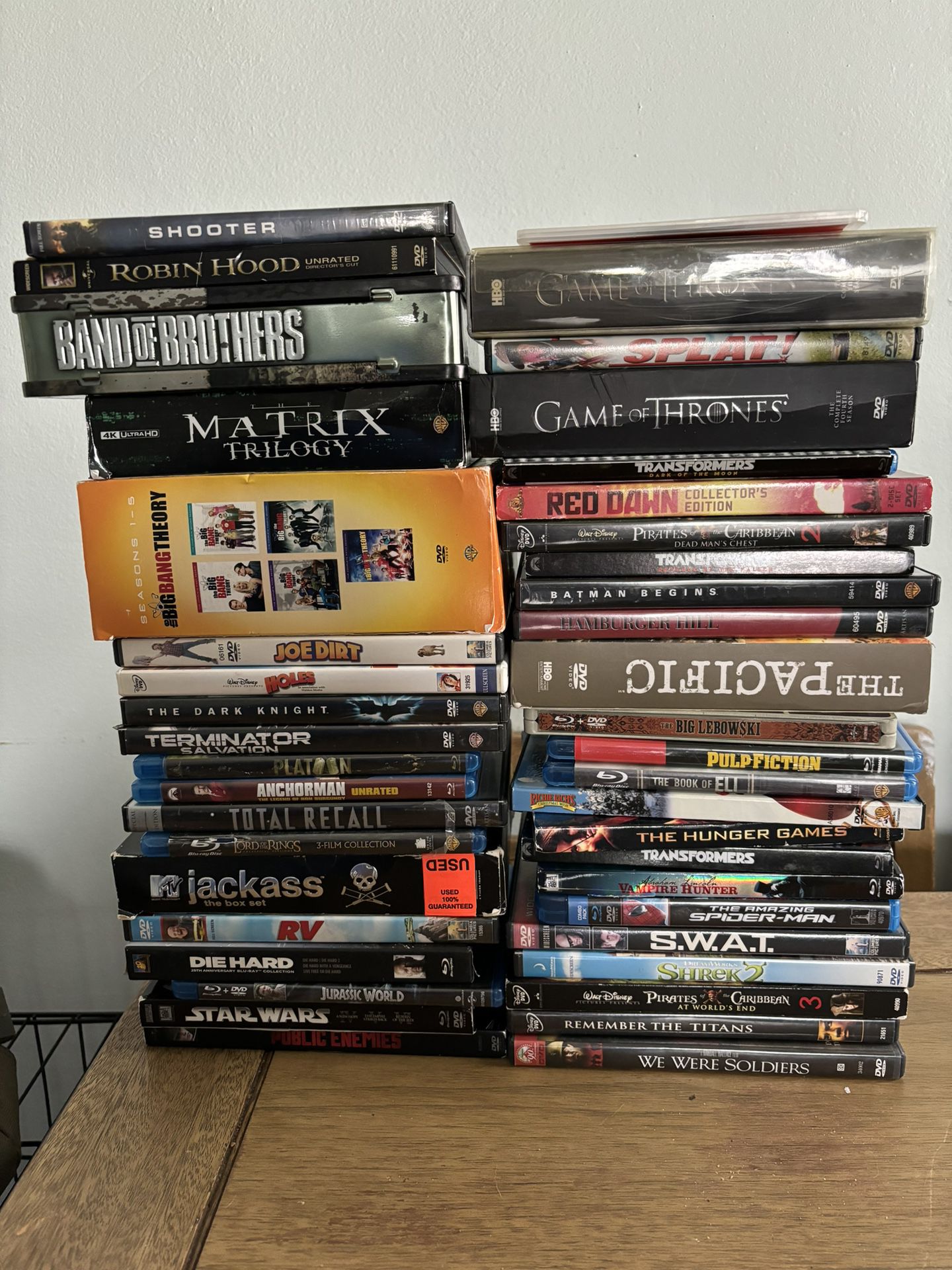 Assorted DVDs 