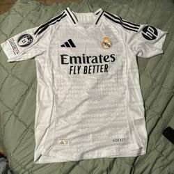 Real Madrid 2024/25 Home Authentic (player version) jersey 