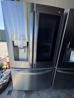 LG 3 Door Stainless Steel Instaview 36 Inch Wide