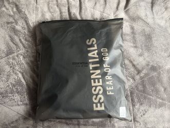 Fear Of God Essentials Hoodie ll Black *Sold