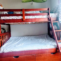 Full And Twin Bunk Bed