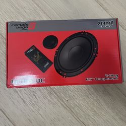 Cerwin-Vega XED650C - XED 6.5" 2-Way Component Speaker Set - 300W Max