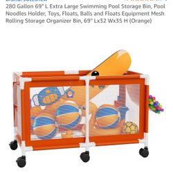Jotesnew Extra Large Swimming Pool Storage Bin