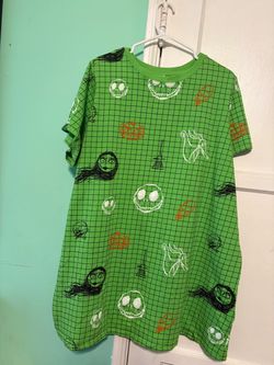 This item is a Disney Parks Nightmare Before Christmas T-Shirt Dress