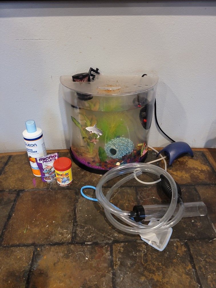 Free Tetra With Tank & Accessories