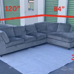 Grey Sectional Couch Set Local Delivery 🚚 💨