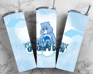 Today is my Grumpy Day Tumbler Care Bear