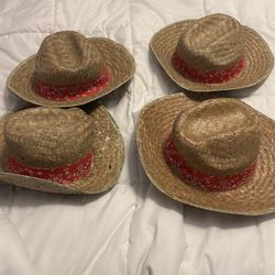 4 Straw Hats 
