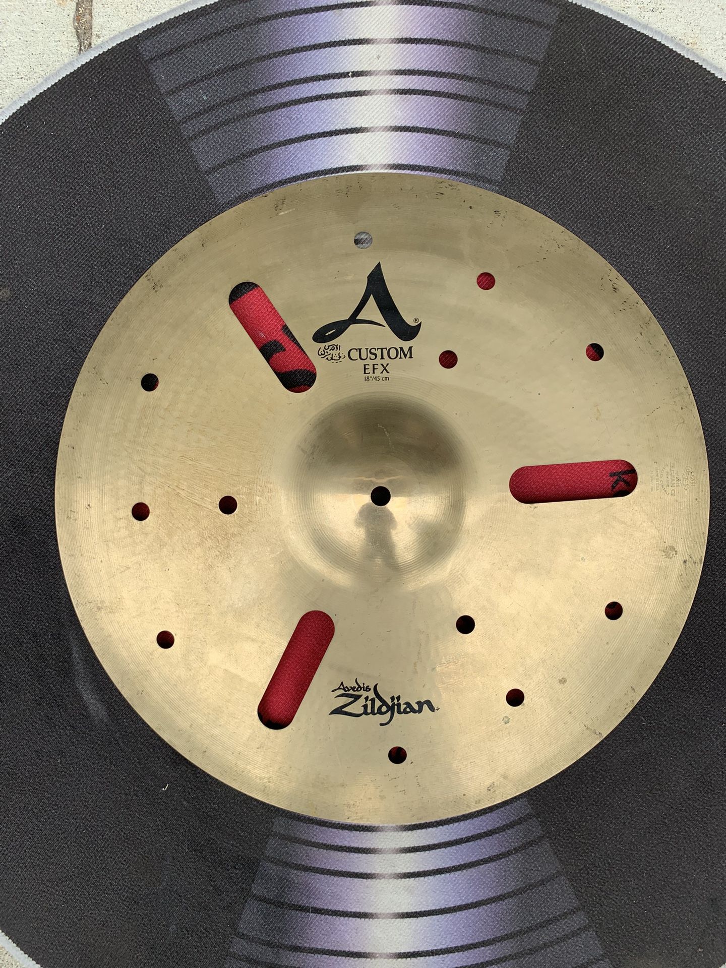 Zildjian A Custom Series 18” EFX Crash Drum Cymbal Retails for $389