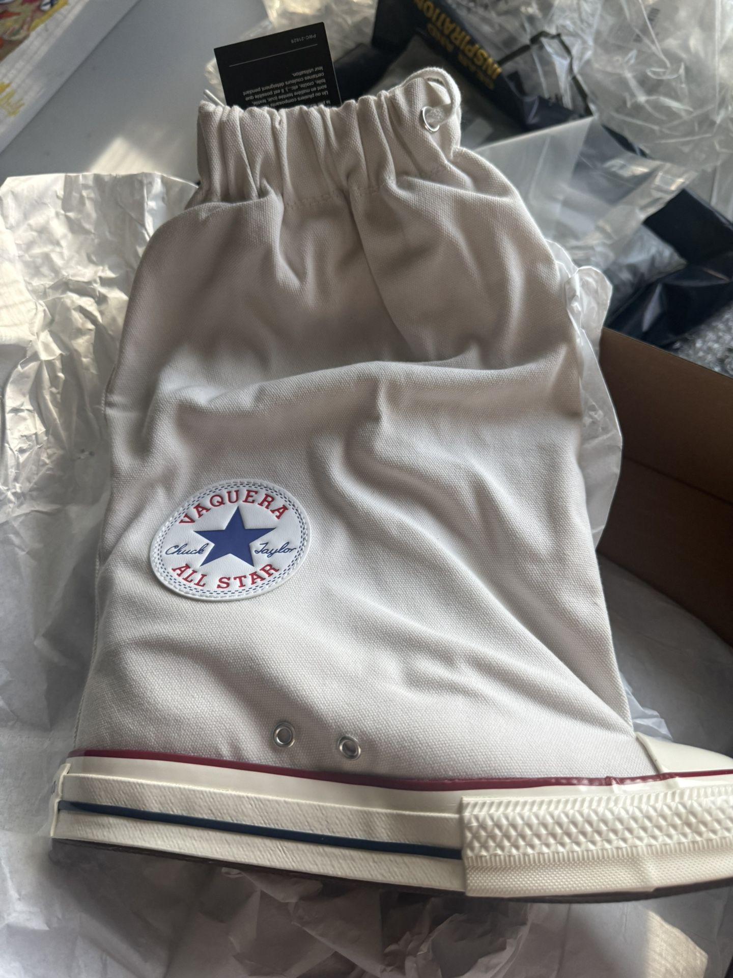 Converse Vaquera White Size 8.5