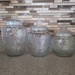 Princess House Fantasia Canister Set