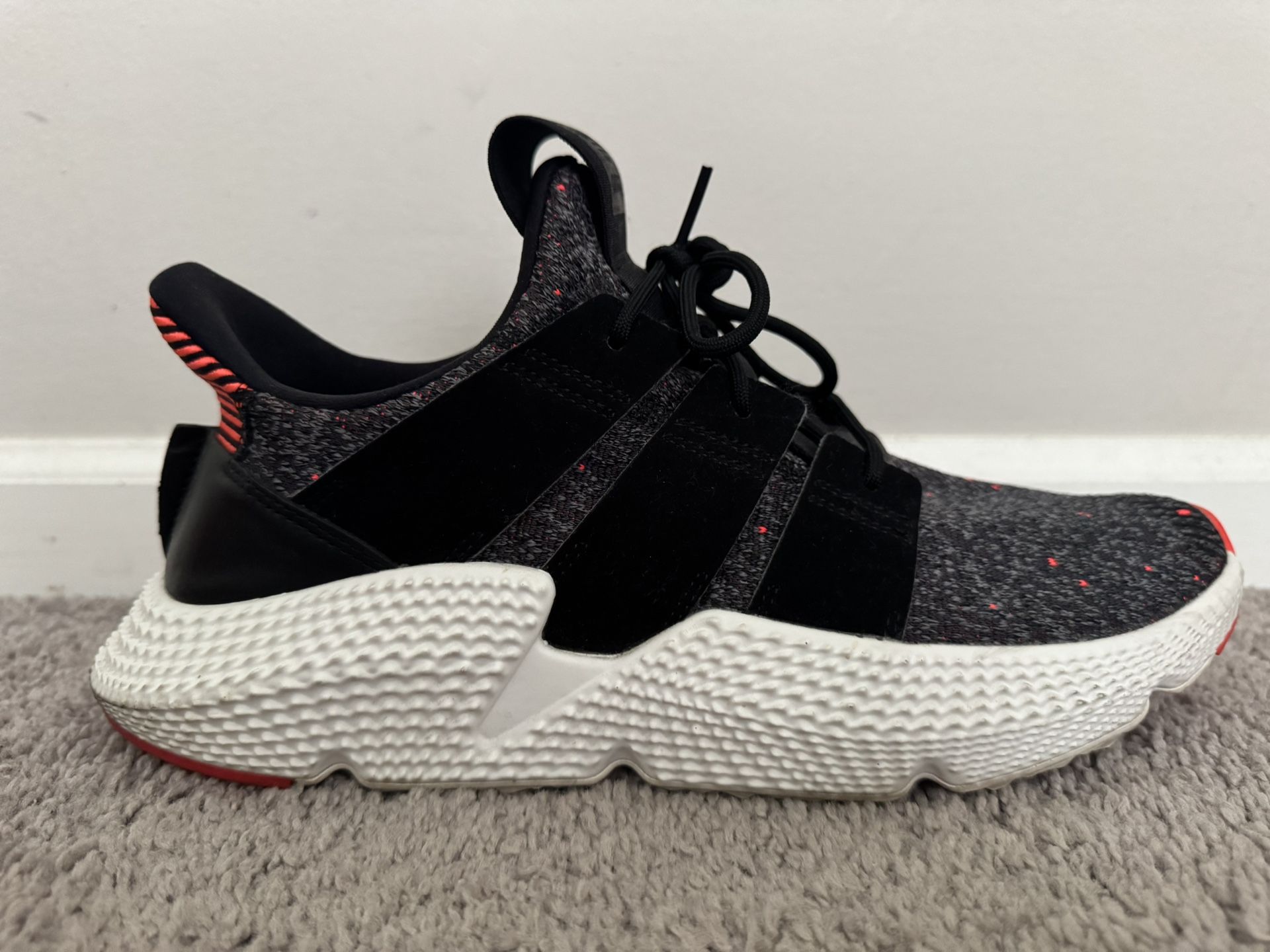 Adidas Prophere Core Black Solar Red Men’s 10