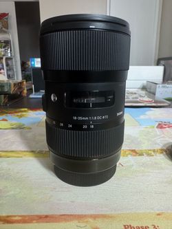 Sigma 18-35mm