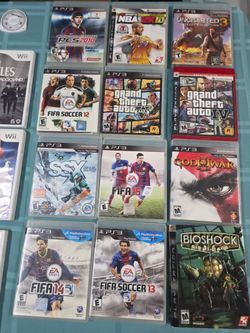 PS3 and Wii games