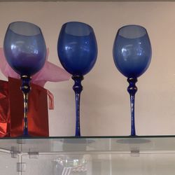 Venetian cobalt blue glass