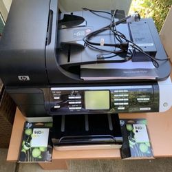 Hp Office jet Printer, Scanner, And Fax Machine 