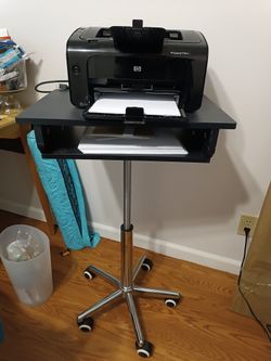 Sharper Image Rolling Printer Stand