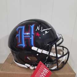 Texans Nico Collins Autographed Authentic Helmet 