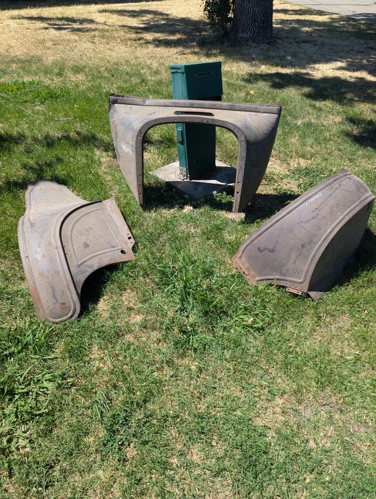 Model T Fenders and Cowl