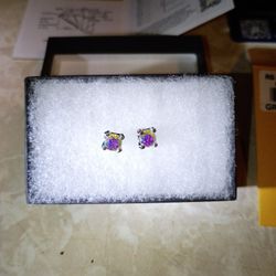 Fantasy Yellow 1 Ct Moissanite Earrings! 