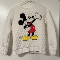Disney Mickey Mouse Diamond Pattern Sweatshirt