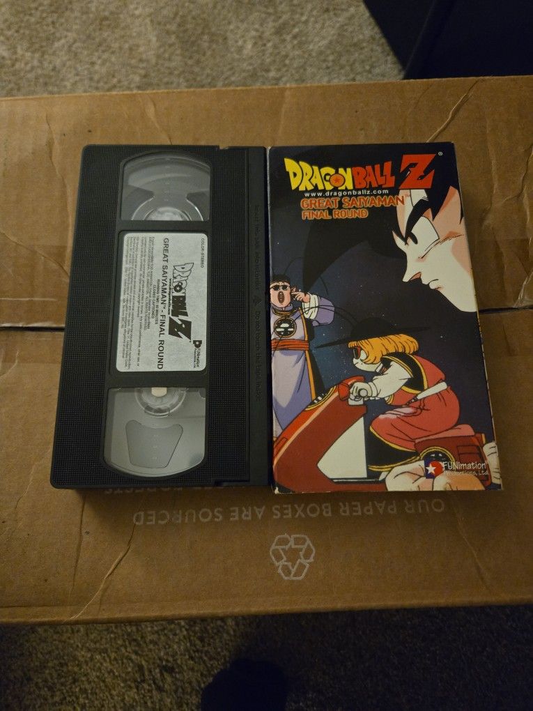 Dragon Ball Z VHS Tape "Great Saiyaman - Final Round"
