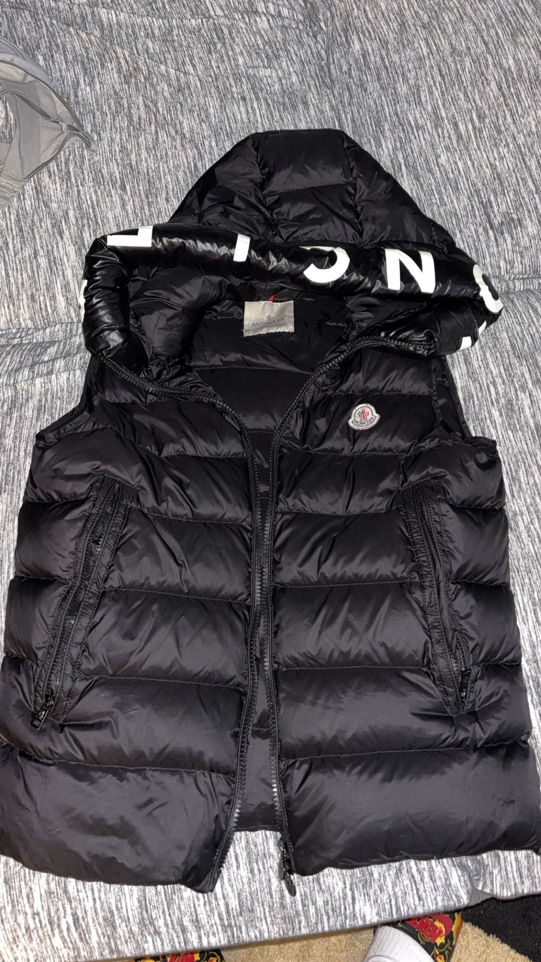 Moncler “Montreuil” Vest Size 2 M