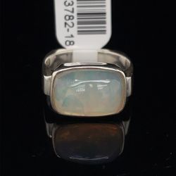 925 Silver Opal Ring 7.00g Size 7 183782/18