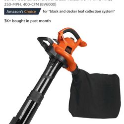 Leaf blower/vacuum like new $45