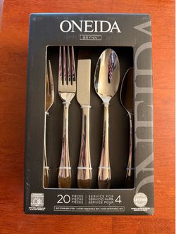 Oneida 20pc Brynn Flatware Set Silverware