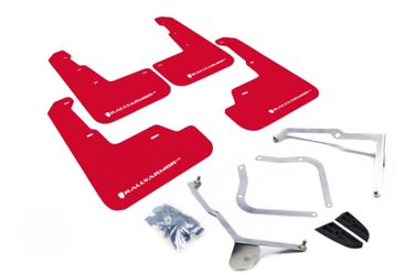 Rally Armor Mud flaps (RED) for 2016-2020 Subaru WRX/STI