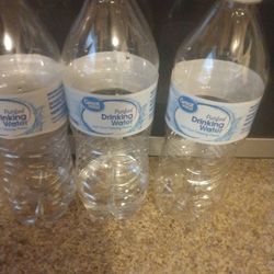  Empty Water  Bottles  For Sale