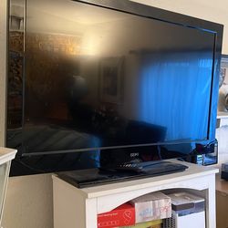 SEiki 44 inch. TV works great.