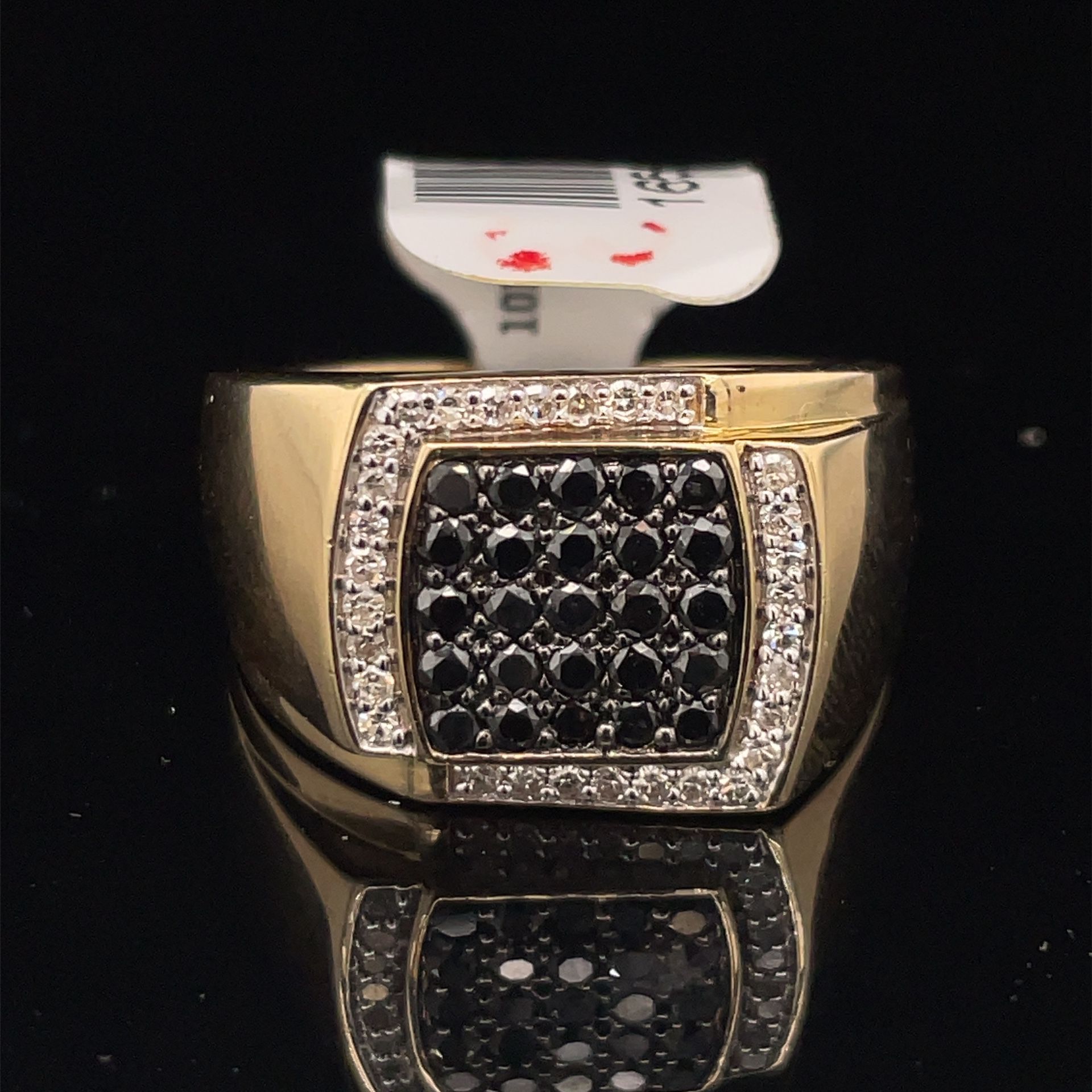 10KT Yellow Gold Diamond Ring 7.70g .875CTW Size 9 1/2 165234/8