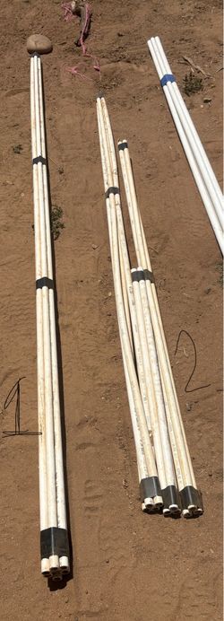 2 types of PVC pressure pipe bundles