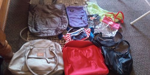 Assorted Bags Good Condition Big Bags $5.00 Each ,Small Bags $3.00 Each 