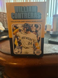 William Contreras Milwaukee Brewers Collector Card Series Bobblehead