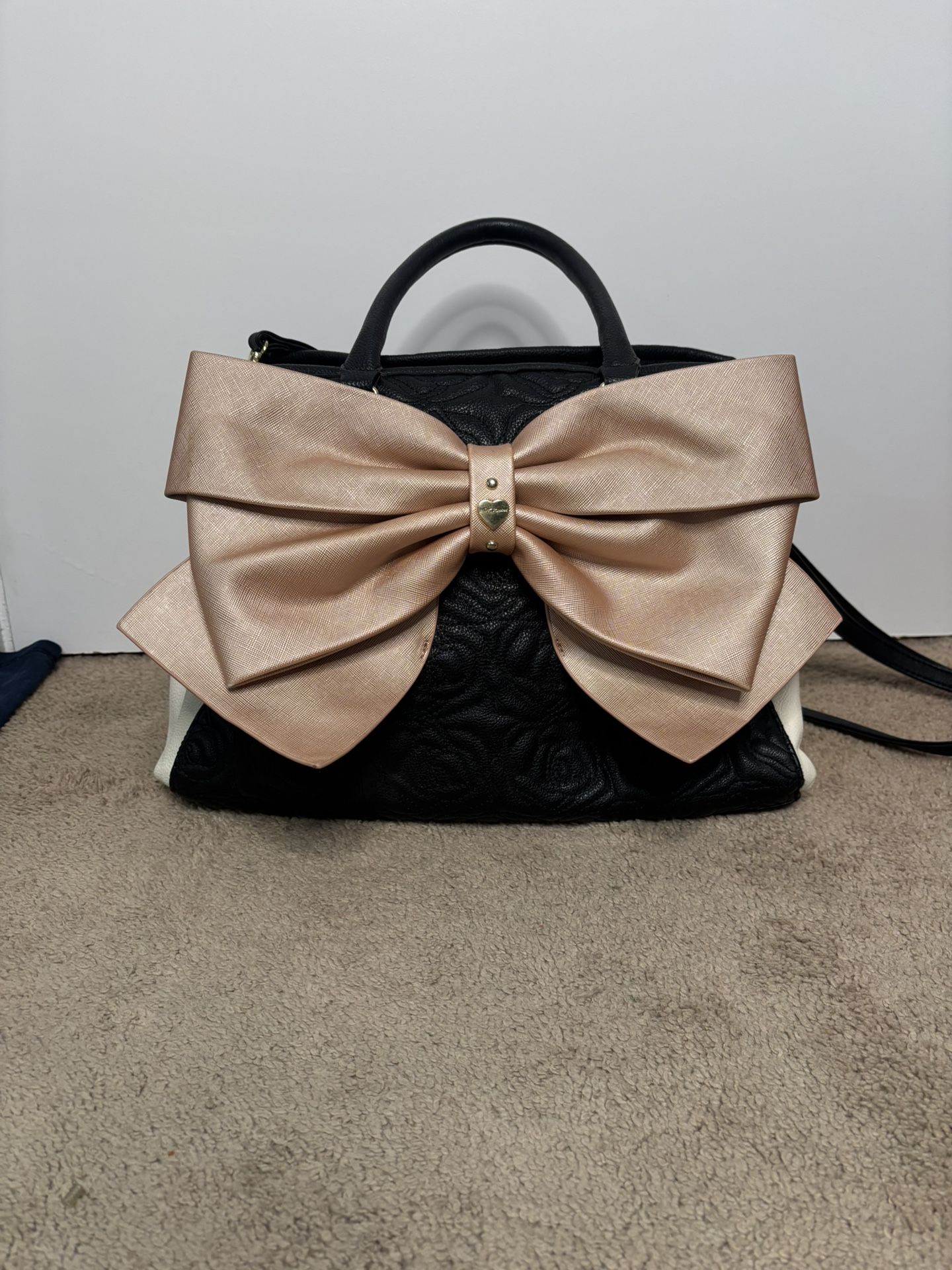 Betsey Johnson big bow purse