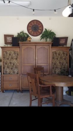 3 piece armoire/entertainment center