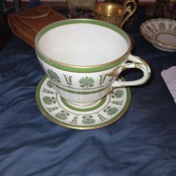 Richard Ginori Ciga Porcelain Cup And Saucer