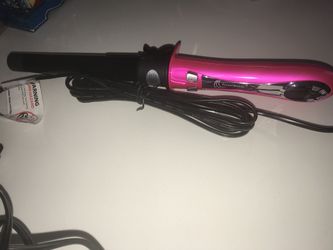 2 in 1 curler & straightner iron