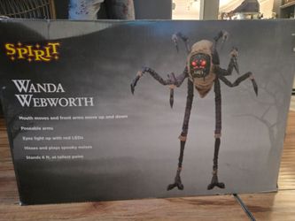 Spirit Halloween Wanda Webworth Animatronic
