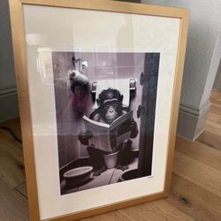 Bathroom Wall Art With Frame 