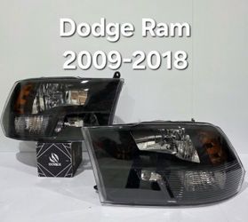 Dodge Ram 2009-2018 headlights