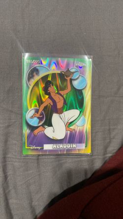 05/225 aladdin Disney tops chrome