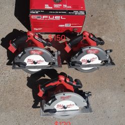 Milwaukee M18 7-1/4" Circular Saws ($150 FUEL - $120 Brushless)