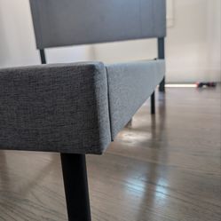 Headboard and footboard.